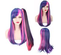 Wig for Carnival Nightlife CluI Party Dress Up Wig Style Ladies Wig Wig Medium Length Curly Hair Center Split Fashion Wig Pony Hair Setcolor:Pl-459