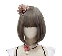 Wig for Cartoon Fashion Wigs Women BoBo Hair Girl Kawaii Lolita Cosplay Wig Heat Resistant Synthetic Wig Halloween Party Daily Wig
