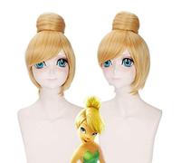 Wig for COS Wig Disney Princess Wonderful Fairy Tinkerbell Cos Styling Anime Wig 386