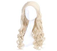 Wig for Cos Wig Off-White Small Wavy Roll Corn Hot Severe Fluffy Female Curly Hair 369