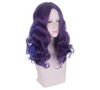 Wig for Descendants 3 Mal Wave Curly Wig Cosplay Costume Heat Resistant Synthetic Hair Women Cosplay Wigs