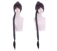 Wig for Douluo Five-Year Covenant Dalu Xiaowu cos wig five years ago, five years later, long braids, bold Color: PL-424 (five years ago braids)