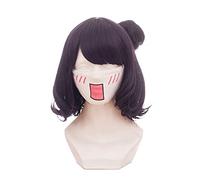 Wig for Fate Grand Order Katsushika Hokusai Purple Wig Bun Cosplay Costume FGO Heat Resistant Synthetic Hair Women Cosplay Wigs