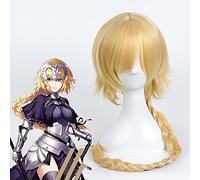 Wig for Game Fate Grand Order Cosplay Wigs Joan of Arc Cosplay Wig Heat Resistant Synthetic Wig Halloween Party Fate Apocrypha Cosplay