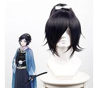 Wig for Game Touken Ranbu Online Cosplay Wigs Yamatonokami Yasusada Cosplay Heat Resistant Synthetic Wig Hair Halloween Carnival Party