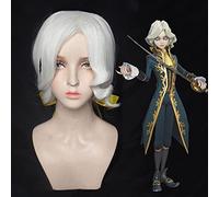 Wig for Game V Cosplay Wig Photographer Joseph Cosplay Wigs Heat Resistant Synthetic Halloween Carnival Party Cosplay Wig
