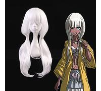Wig for Game V3 Killing Harmony Cosplay Wigs Angie Yonaga Cosplay Wig Heat Resistant Synthetic Wig Halloween Carnival Party