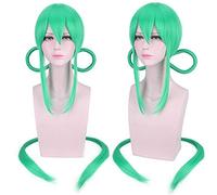 Wig for Halloween Fashion Christmas Party Dress Up Wig Country Jade Cos Wig Split Bow Split Ponytail