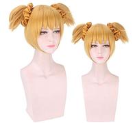 Wig for Halloween Fashion Christmas Party Dress Up Wig Pop And Pipi Beautiful Daily Cos Wig Double Tiger Mouth And Three Knife Flat Color:Pl-287