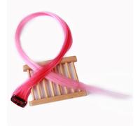 Wig for Halloween Fashion Christmas Party Dress Up Wig Wig Hair Piece, Real Hair Piece, Color Hair Piece, Gradient High Temperature Wire, One Piece Hair Piece Color: Gradient No. 2