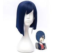 Wig for IHYAMS Wigs 80cm animal Darling in the Franxx ZERO TWO CODE : 002 Long Pink Cosplay Full Wigs Party Hair Ichigo 015 Wigs DARLING in the FRANX Blue