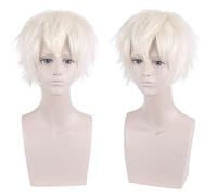 Wig for Increase Hair Volume After Chemotherapy 30 cm Universal Cos Wig, Anti-Curling Face, Short Hair, Multi-Colour Optional Hairy Style Colour: 002-56