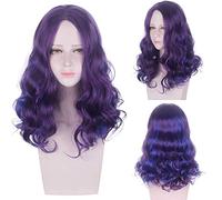 Wig for Increase Hair Volume After Chemotherapy Heirs Of The Stars 3 Descendants Of Cos Wig 3 Times Wig Purple Blue