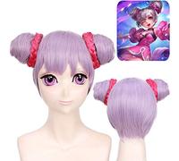 Wig for Increase Hair Volume After Chemotherapy King Game Glory Cos Xiaoqiao Original Skin Love Breeze Cos Wig King Glory Wig