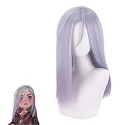 Wig for Increase Hair Volume After Chemotherapy Magic Awakens Ivy Wallington Grey Purple Gradient Cos Wig