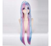 Wig for Increase Hair Volume After Chemotherapy No Game No Life White Gradient Colour Cos Anime Wig 353