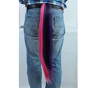 Wig for Matching Clothes Dressing Up Masquerade Cos Wig Ponytail My Little Pony Polaroid Purple Yue Twilight Anime Wig Colour: Little Pony Ponytail No. 2