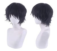 Wig for Matching Clothes Dressing Up Masquerade Cosplay Wig Curse Back To Fight Fuheisher Black Reverse Warp