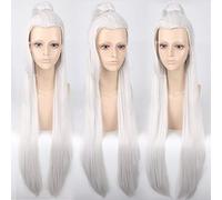 Wig for Matching Clothes Dressing Up Masquerade Cosplay Wig Sansheng Iii Shili Taohua Donghua Dijun Cos Wig