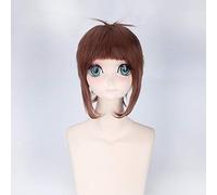 Wig for Perfect for Everyday Parties As Long As You Say You Love Me Orange Plum Iron Brown Head Turned Upturned Anime Wig 119