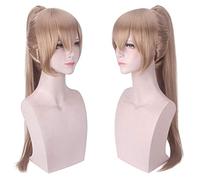 Wig for Perfect for everyday parties Azur Lane Jean Barr Mixed Brown Face Body + Ponytail Cos Anime Wig