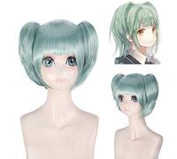 Wig for Perfect for Everyday Parties Cos Wig Assassination Classroom Kaye Kaede Light Green Anime Wig 412
