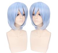 Wig for Perfect for everyday parties Cosplay Wig Idolish7 Four-Leaf Ring Bird Swim Spinning Ninejo Tian Nanase Lu Reverse Curled Short Hair Color:Pl-614 Four-Leaf Ring