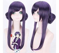 Wig for Perfect for everyday parties Love Live! Tojo Nozomi Awakening Year'S Eve Kimono Bun Head Cosplay Wig 418