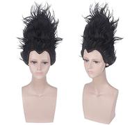 Wig for Perfect for everyday parties Nezha'S Demon Boy Comes To The World Nezha Two-Color Optional Cosplay Wig Beauty Tip Version Color: Pl-583-2 Black