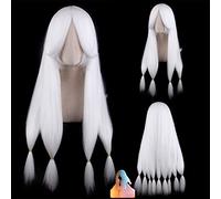 Wig for Perfect for everyday parties Sky Light Yu Cos Wig Ears Ancestor Light Child Rainforest Keel Kakashi Oyster Mushroom Asuka Cherry Blossom Color: Pl-849-4 Light Child No. 3 Rain Forest