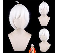 Wig for Perfect for everyday parties Sky Light Yu Cos Wig Ears Ancestor Light Child Rainforest Keel Kakashi Oyster Mushroom Asuka Cherry Blossom Color: Pl-849-13 Light Child No. 9