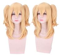Wig for Props Matching Performance Modeling Citrus Citrus Scent Blue Original Grapefruit Double Ponytail Cosplay Wig