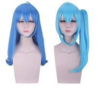 Wig for Props Matching Performance Modeling Cos Wig Bilibili Bilibili B Station 22 Niang 33 Niang 2233 Niang Cos Split Tiger Clip Color: Pl-340 (22 Niang)