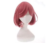 Wig for Props Matching Performance Modeling Cos Wig Noragami Ebisu Kofuku Sakura Pink Inner Volume Thick Anime Wig 324