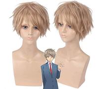 Wig for Props Matching Performance Modeling I'M So Popular What Should I Do With Shinomiya Hayato Cosplay Wig