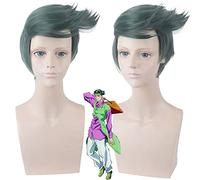 Wig for Props Matching Performance Modeling Jojo's Bizarre Adventure Cos Immortal Kishibe Rohan Cos Wig