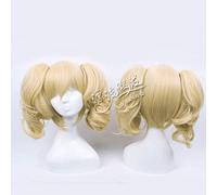 Wig for Props Matching Performance Modeling Kagane Sister Rin's Evil Call To Melt The Heart Of The Furnace Cosplay Wig 073
