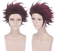 Wig for s Blade Kazomon Tanjiro's Back Twisted Character Cosplay Wig