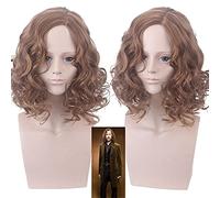 Wig for Sirius Cosplay Wig Brown Short Curly Synthetic Hair Wigs Heat Resistant Fiber For Carnival Halloween Role Play PL-480