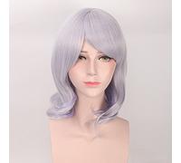 Wig for Soft sister daily air bangs lolita grandma gray gradient cos wig pear flower head color:PL-275