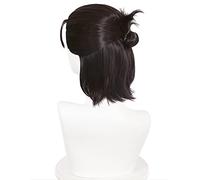 Wig For The Final Season Anime Attack on Titan Eren Jaeger Cosplay Wig Brown Heat Resistant Synthetic Hair Wigs ( 2 Types )+ Wig Cap OneSize B