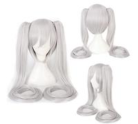 Wig for VOCALOID Hatsune Miku Sakura Snow Senbon Zakura Women Long Ponytails Wig Cosplay Costume Heat Resistant Synthetic Hair Wigs 20