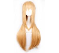 Wig for Wedding Shooting Runway Catwalk Interview Cos Wig Asuna Yuki Asuna Light Golden Brown Anime Wig