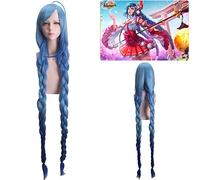 Wig for Wedding Shooting Runway Catwalk Interview King Game Glory Big Joe Skin Ise Miko Cosplay Wig Original Wig