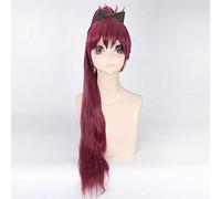 Wig for Wedding Shooting Runway Catwalk Interview Magic Little Girl Madoka Kyouko Free! Men'S Swimming Department Longgangjiang Fuchsia 250