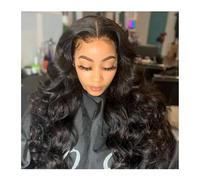 Wig for Women HD Transparent 13x4 13x6 Lace Front Human Hair Wigs Body Wave Pre Plucked Brazilian Body Wave Human Hair Frontal Wigs For Women Natural Hair Wig(13x6 HD frontal wig,32inches)
