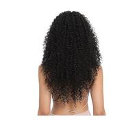 Wig for Women Heat Resistant Fiber Wigs For Black Women Hair 26"Inch Synthetic Lace Wig For Black Wig African American Long Kinky Curly Natural Hair Wig(1B)