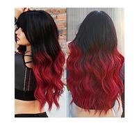 Wig for Women Synthetic Hair Wigs Heat Resistant Blond To Pink Long Wavy Blonde Wigs for Women Daily Cosplay Hot Love Natural Hair Wig,MW9087-1-Follow us-2usd