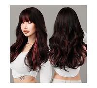 Wig for Women Synthetic Hair Wigs Heat Resistant Blond To Pink Long Wavy Blonde Wigs for Women Daily Cosplay Hot Love Natural Hair Wig,MW9081-1-Follow us-2usd