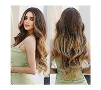 Wig for Women Synthetic Hair Wigs Heat Resistant Blond To Pink Long Wavy Blonde Wigs for Women Daily Cosplay Hot Love Natural Hair Wig,MW9085-1-Follow us-2usd